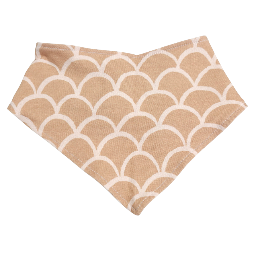 Wendehalstuch Ocean Dreams Fischschuppen dunkel